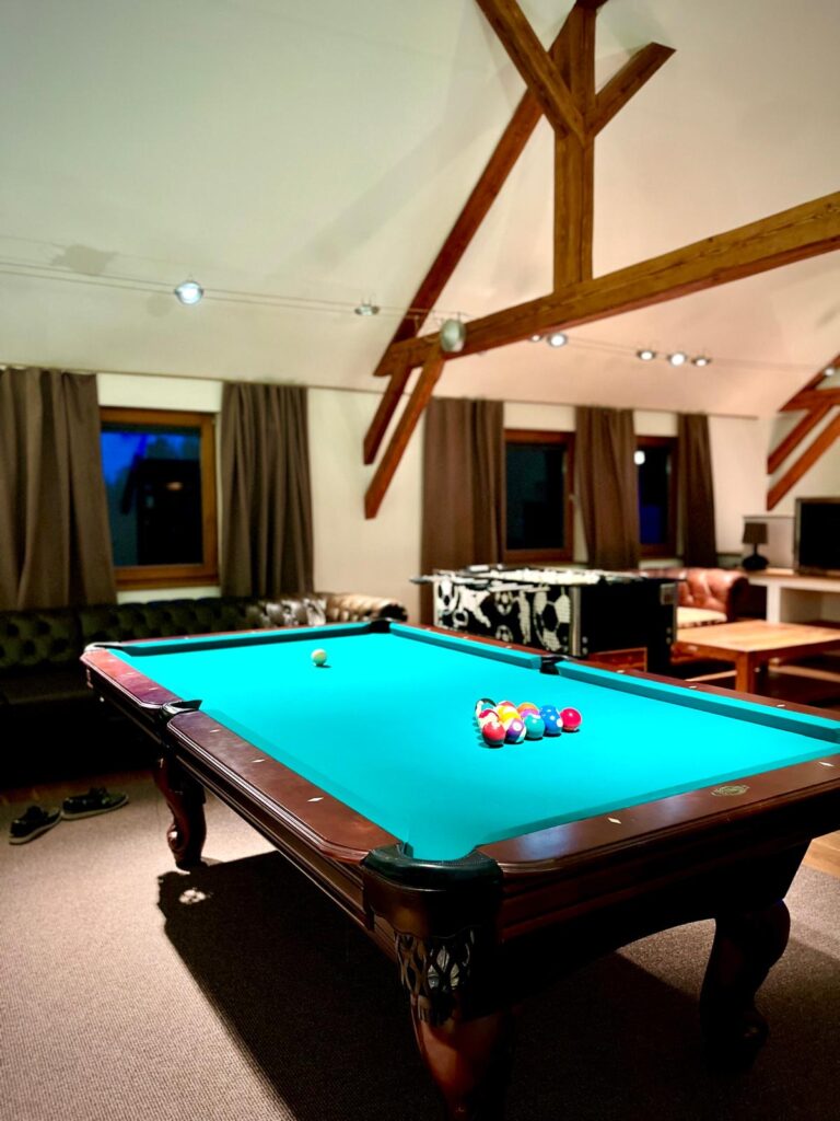 Pool-Billiardtisch im Ferienhaus